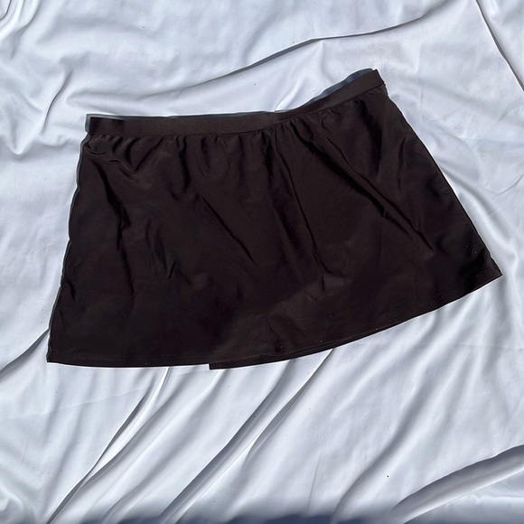 NWOT Croft & Barrow Brown Swim Skirt size 14 - Picture 4 of 6